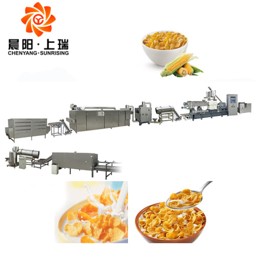 Breakfast cereal production line corn flakes machine