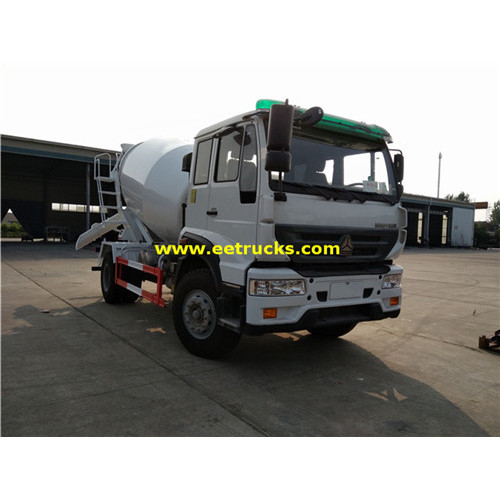 HOWO 4 M3 Concrete Transport Vehicles