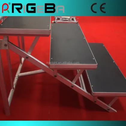 Aluminum Chorus stage portable stage wooden ladder stage