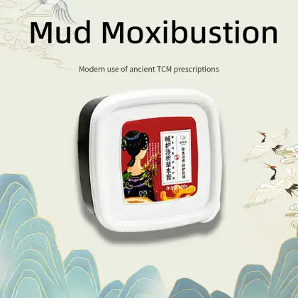 Private Label Traditional Chinese Medicine Mud Mask Moxibustion