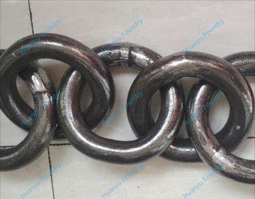 Customizable Round Link Chain for Kilns