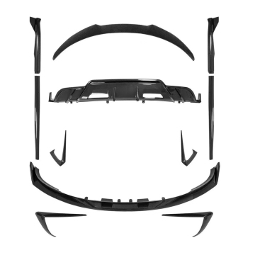 Tesla Model 3 Aero Kits: Front Lip, Rear Diffuser, Side Skirts, and Spoiler
