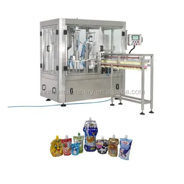 China Good Standing Pouch Filling and Capping Machine with Spout Pouch Filling at Good Price