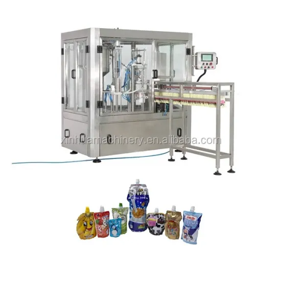 China Good Standing Pouch Filling and Capping Machine with Spout Pouch Filling at Good Price