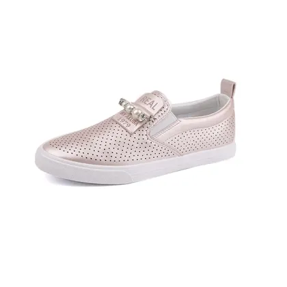 2021 small hole with elastic webbing vulcanized shoes