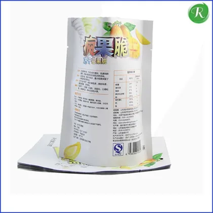 pe plastic food bag reclosable press seal bag