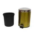 Round Bathroom Step Removable Inner Trash Bin