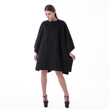 Nuevo outwear negro de invierno