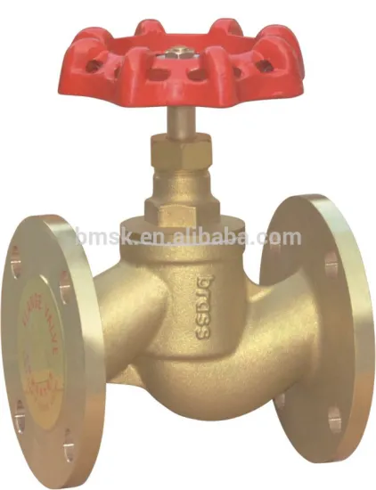 flange type globe valve