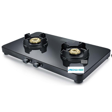 Presige Black Gas Stove 2 Burners