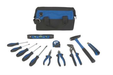 Manufacturer hand tools bag -beno-13pcs tool set screwdrivers ,hammers ,plier