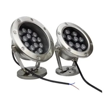 IP68 Underwater Stainless Steel RGBW Mini LED Fountain Pool Lights