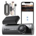 Front and rear driving recorder with built-in GPS