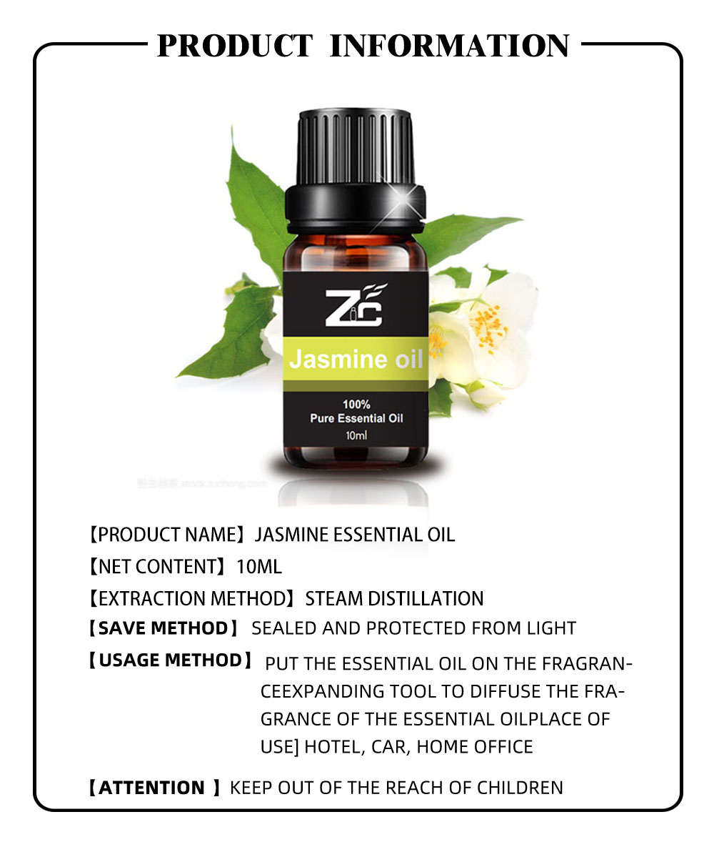 Jasmine Essential Oil For Skincare Hair care Body Health