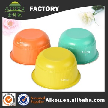 Eco-friendly healthy colorful different shape baking molds for cake
