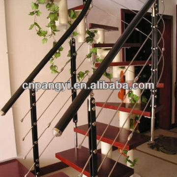 stainless steel modern staircase balustrades