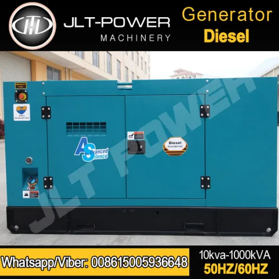 Three phase 15kva soundproof generator set with diesel engine 403D-15G2