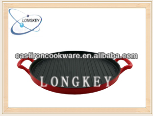2014 New Product Cast Iron Griddle Pan / Cast Iron Skillet