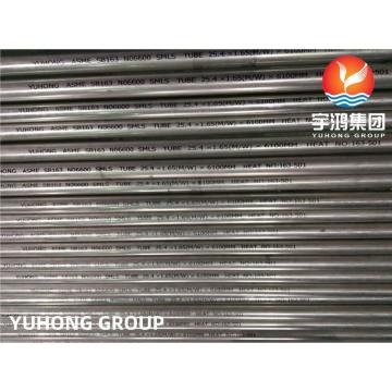 ASME SB163 N06600 Nickel Alloy Steel Seamless Tube