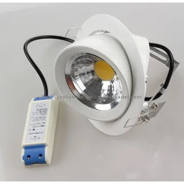 360 degree rotatable 30w white gimble downlight led for shops
