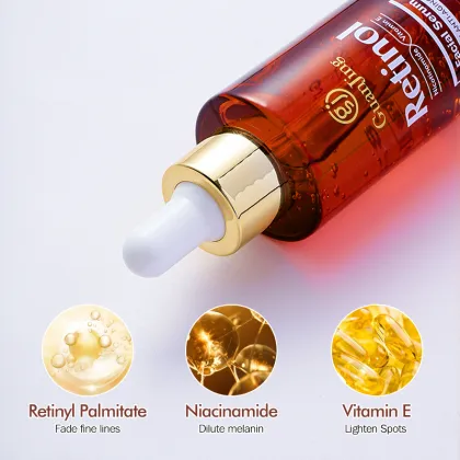 Guanjing Retinol Niacinamide Face Serum: Vitamin E for Pore Reduction and Wrinkle Removal