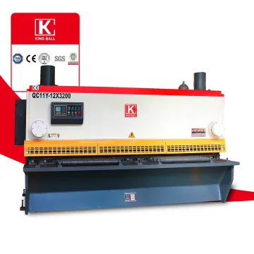Hydraulic Sheet Metal Cutting Swing Beam Shearing Machine Tool