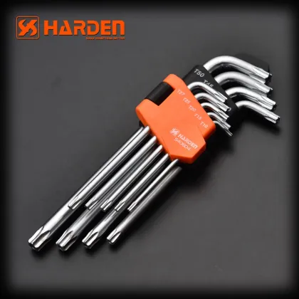 Long Torx Key Wrench Set L Wrench Allen Wrench 9Pcs