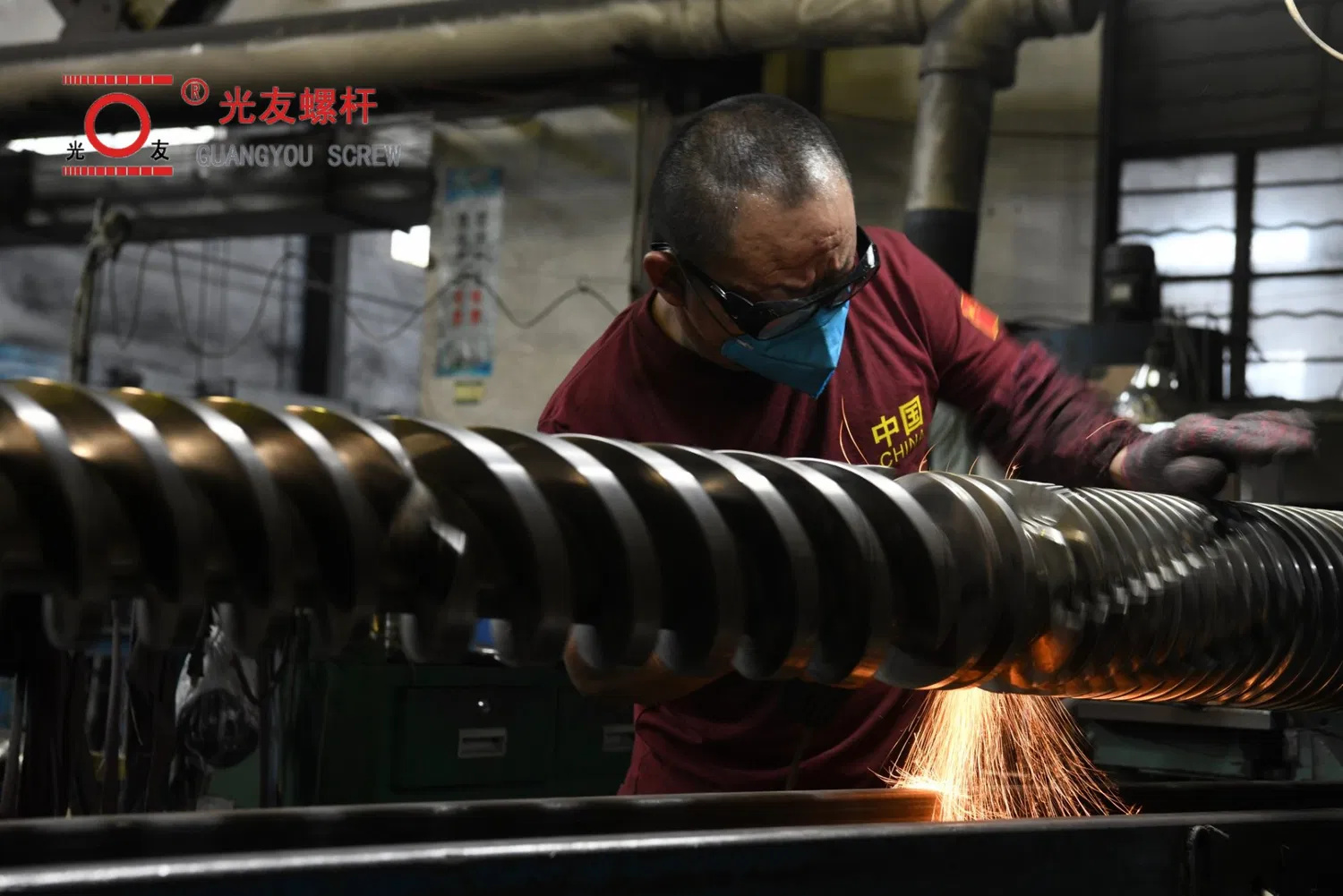 Mataas na Output SPC LVT WPC Boyu Kingshine Skywin Conical Twin Bimetallic Screw Barrel