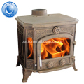 Traditional Rustic Wood Burning Fireplace With Hearth Ideas