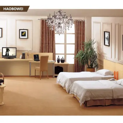 Foshan Shunde Lecong Ibis Hotel Bedroom Set with Bedstead - Customized Modern 3 Star Hotel Furniture