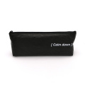 Custom simple solid color washable paper pencil case