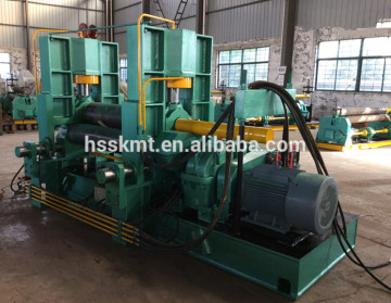 CNC hydraulic upper roller universal metal rolling machine