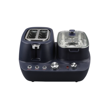 홈 다중 기능 3-in-one Breakfast Machine : 샌드위치 메이커 및 토스터 오븐
