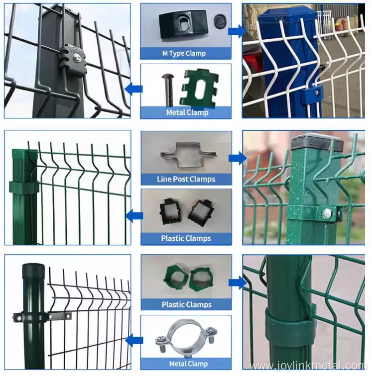 3D Curved Security Fencing