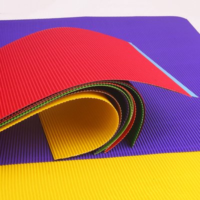 Factory outlet color corrugate paper sheet