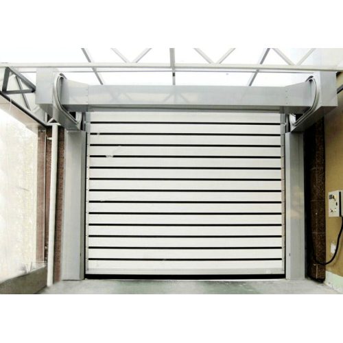 Industrial Aluminum Alloy Spiral Shutter Door