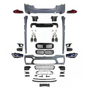 BMW 5 Series G30 G38 2018-2020 M5 Complete Body Kit 2022 Upgrade
