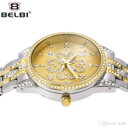 Ms. Quartz Diamond Luxury Watch