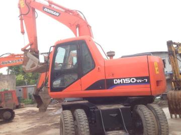 Used Doosan Dh150W-7 Wheel Excavator (DH150W)