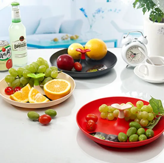 Fruit Plate, Plastic Vegetable Tray