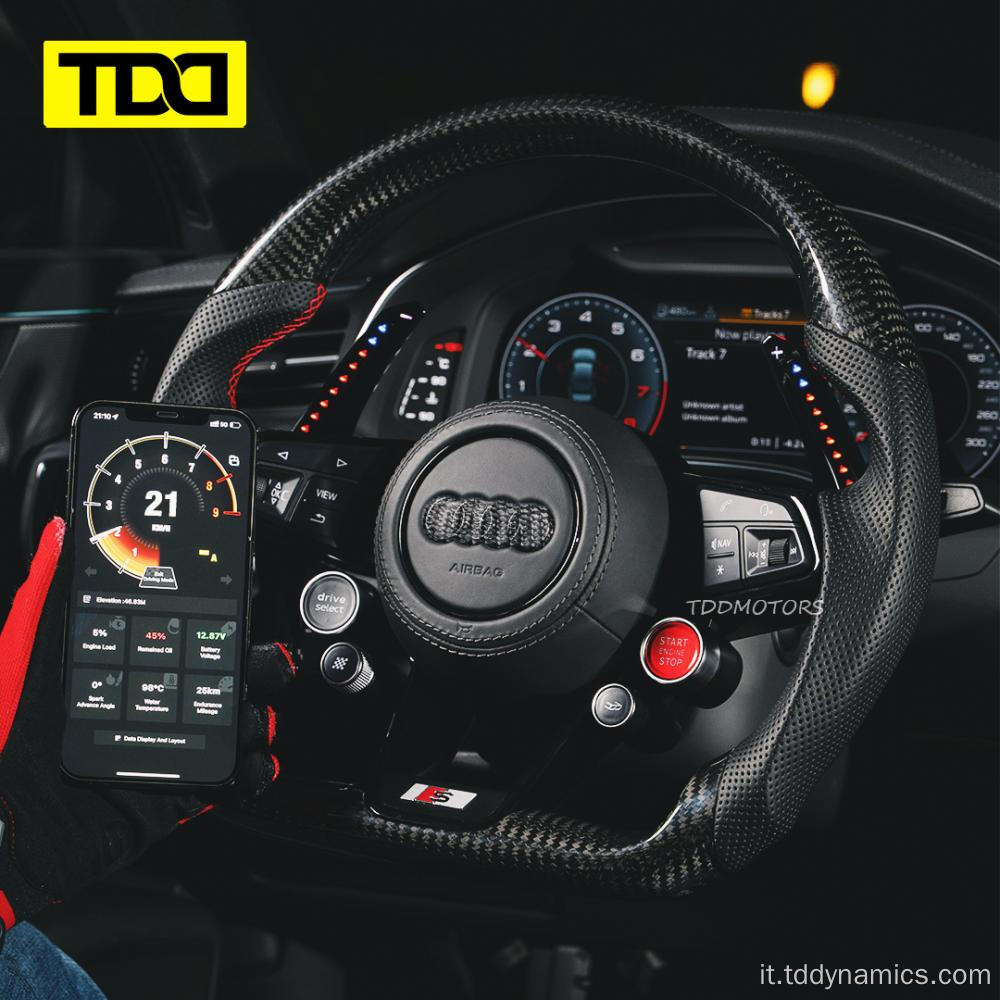 Estensione del cambio a pagaia a LED per Audi TTRS TT