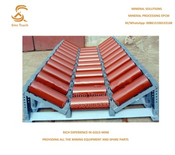 factory best price belt conveyor steel idler roller