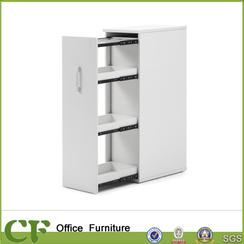 white color side tall filing cabinet file box for office use