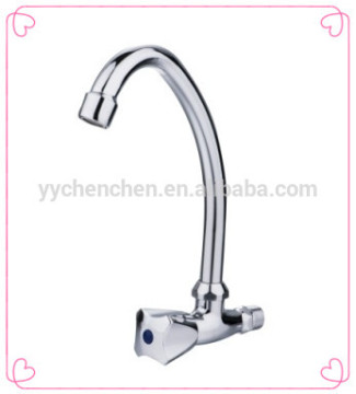 zinc body zinc quadrangle handle zinc cartridge with iron tube kitchen faucet MO-E-004A