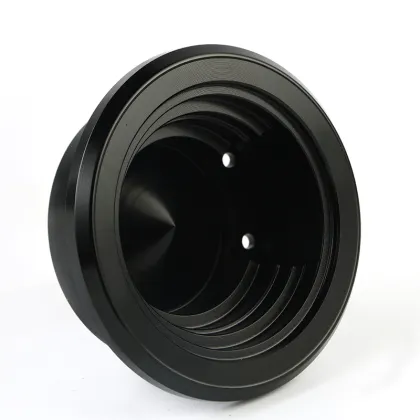 Black aluminum treble kit car treble