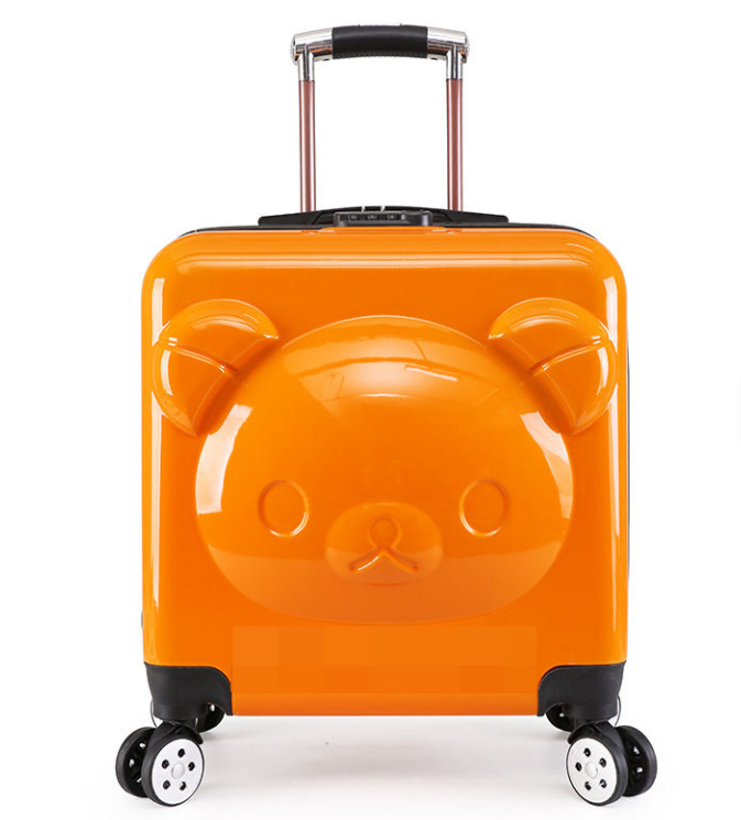 ကလေးများ၏ 3D Cartoon ခရီးဆောင်အိတ်များ Trolley အမှု