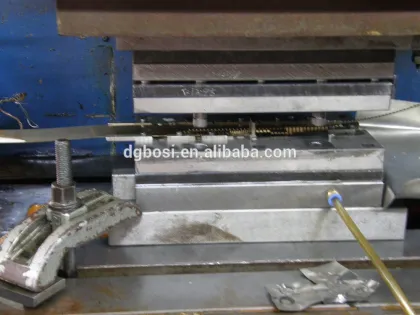 Custom and high quality metal sheet battery contact mould from Bosi