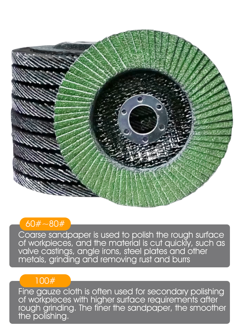 4 Inch High Density Abrasive Flap Disc