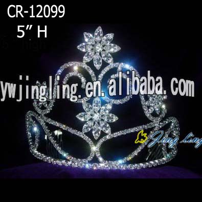 Crystal Cheap Pageant Crowns For Adult