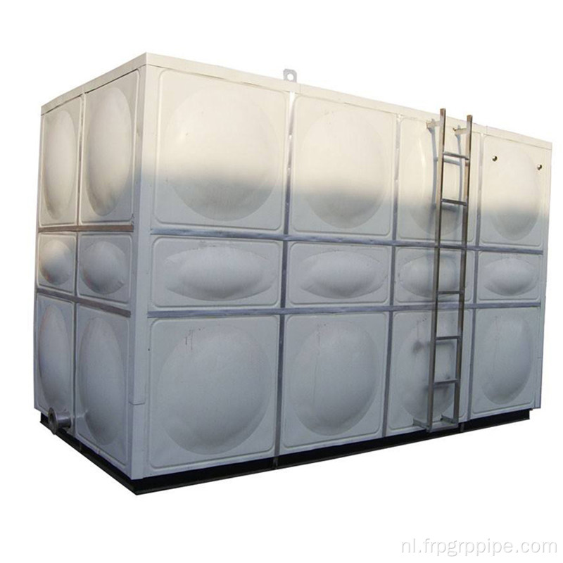 SMC -mal gecombineerd FRP GRP -wateropslagtank